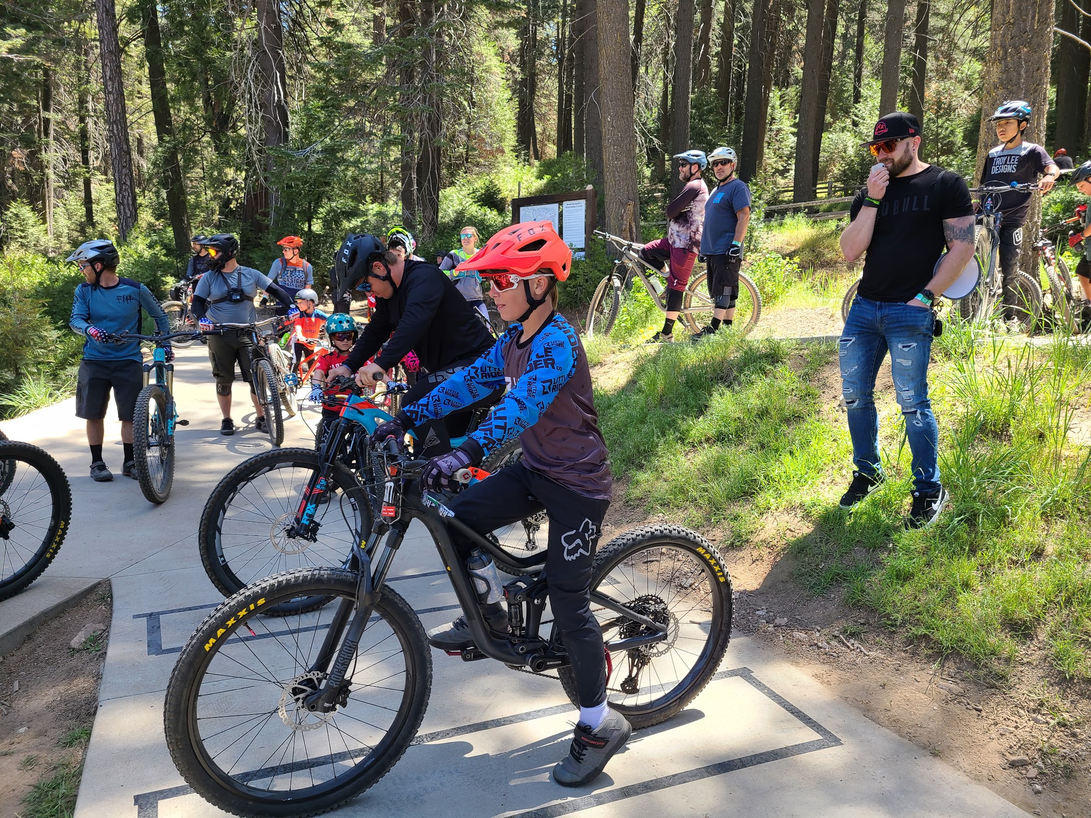 Bike Fest participants